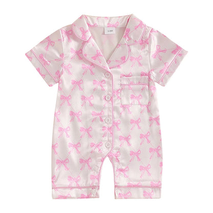 Toddler Girls Floral Print Romper