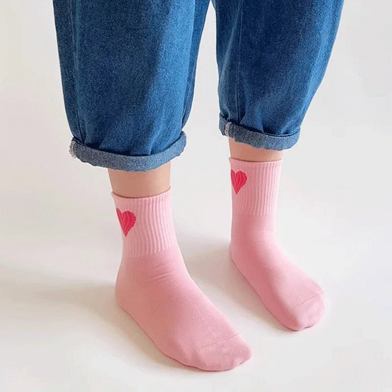 Girls Mid-Calf Socks