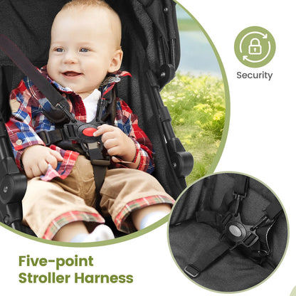 Foldable High Quality Newborn Lightweight Baby Stroller