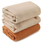 3pcs Set Cotton Muslin Swaddle Baby Blanket
