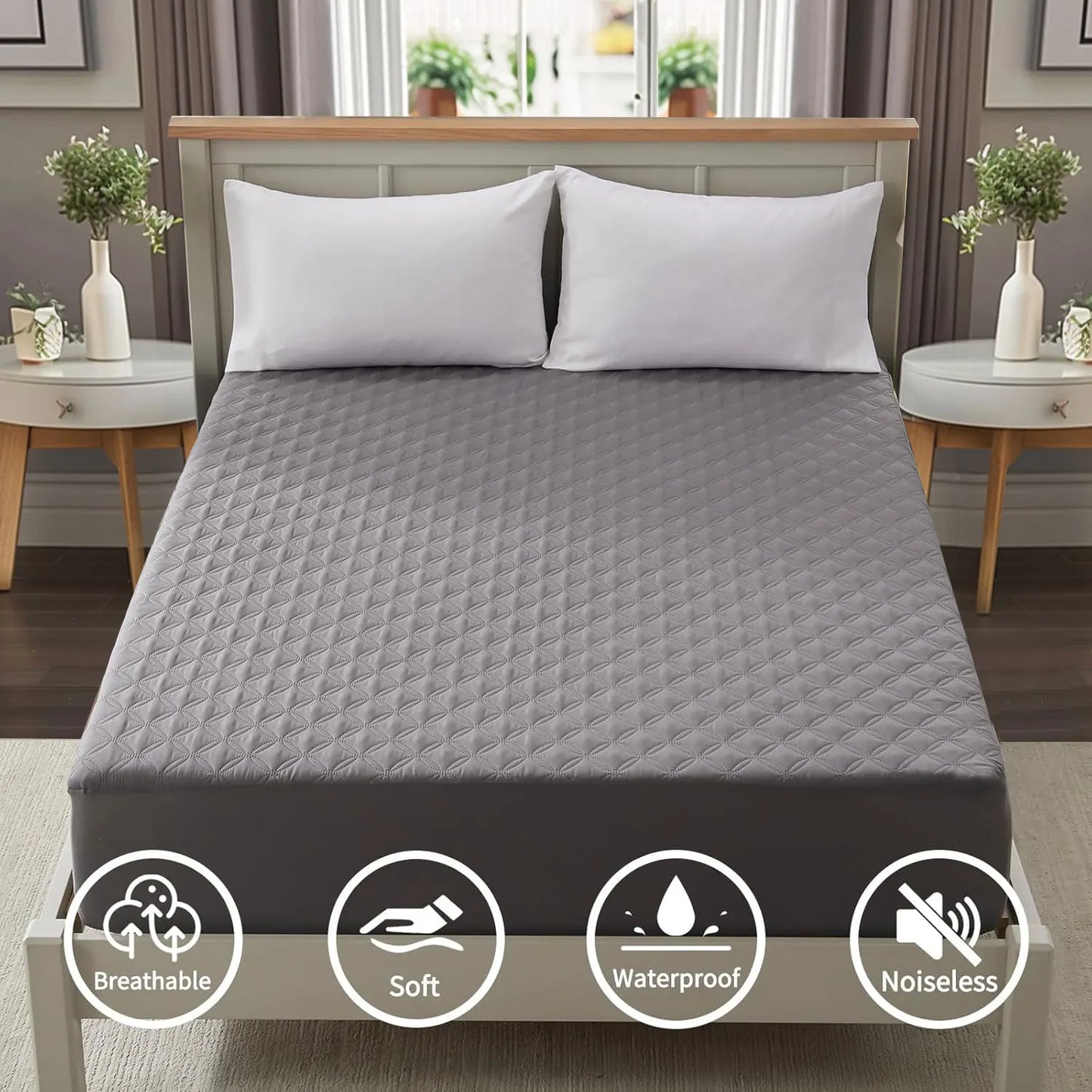 Waterproof Mattress Protector, Washable