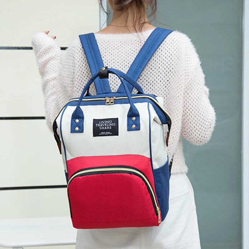 Large Capacity Canvas Mummy Bag
