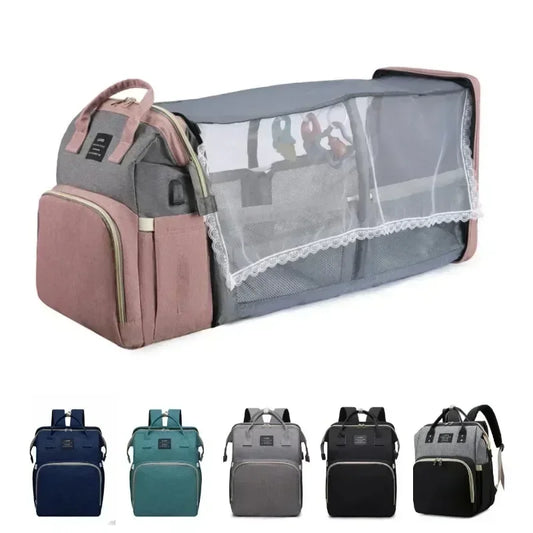 Mommy Bag Portable Folding Crib Bed
