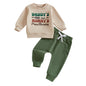 Boys Pants Set, Long Sleeve Sweatshirt