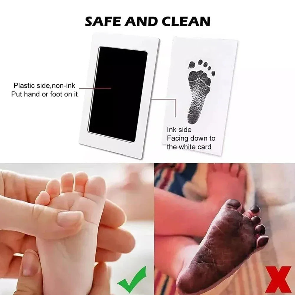 Newborn Baby DIY Hand Footprint Kit