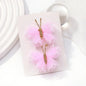 2pcs/set Butterfly Gradient Flocking Hairpins