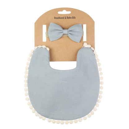 2Pcs/Set Muslin Cotton Baby Burp Cloths
