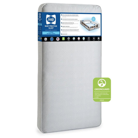 Ultra-Premium 2-Stage Antibacterial Baby Crib Mattress