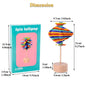 Wooden Spiral Lollipop Stress Relief Fidgets