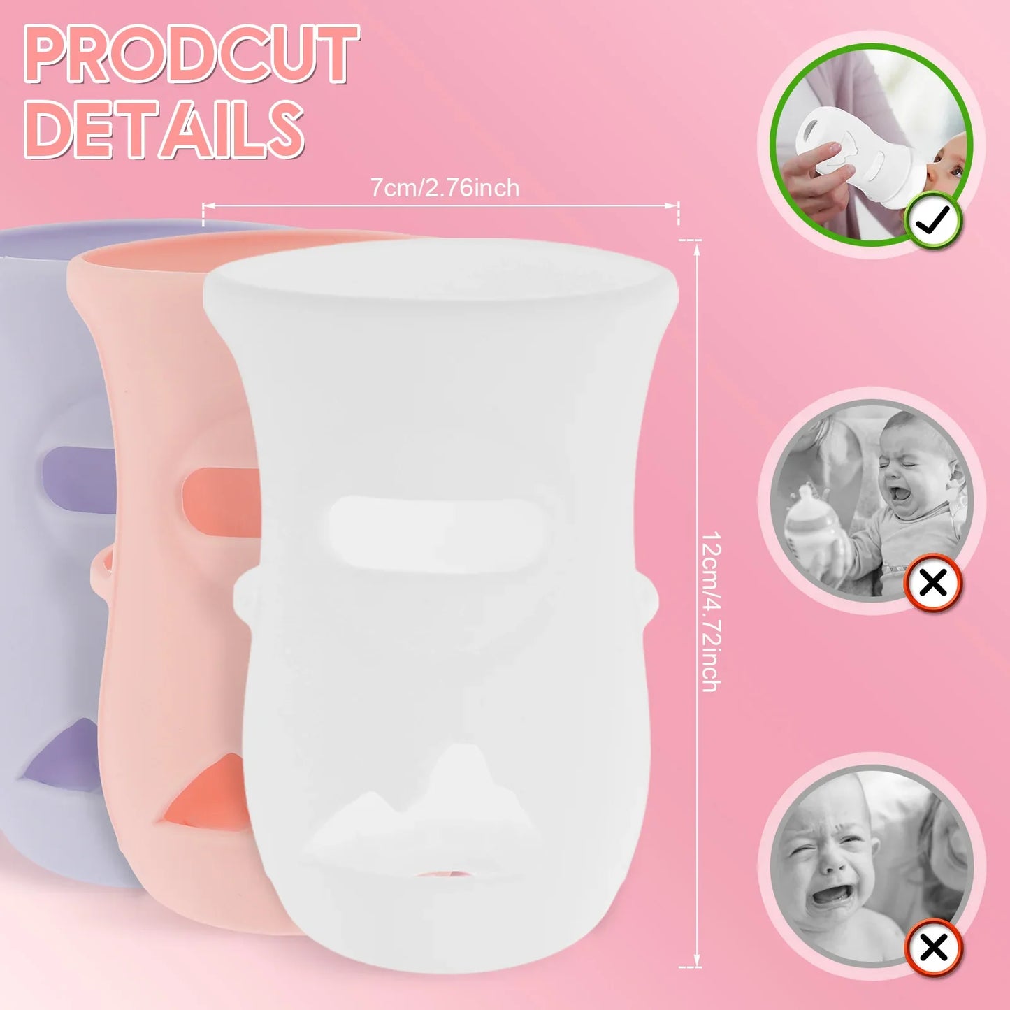 Silicone Baby Bottle Cover