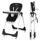 Adjustable Baby High Chair with 3-Tier Tray