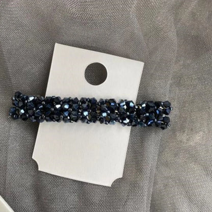 1PC Colorful Rhinestone Hair Clips