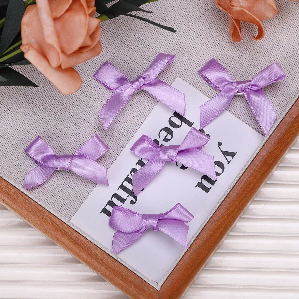 5-24Pcs Girls Bows Mini Hair Clips