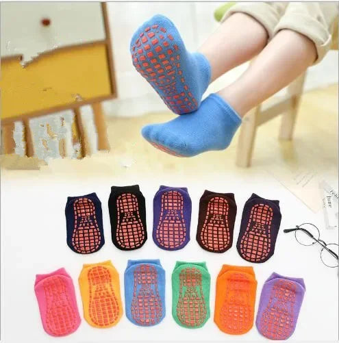 10Pairs pack non-slip socks