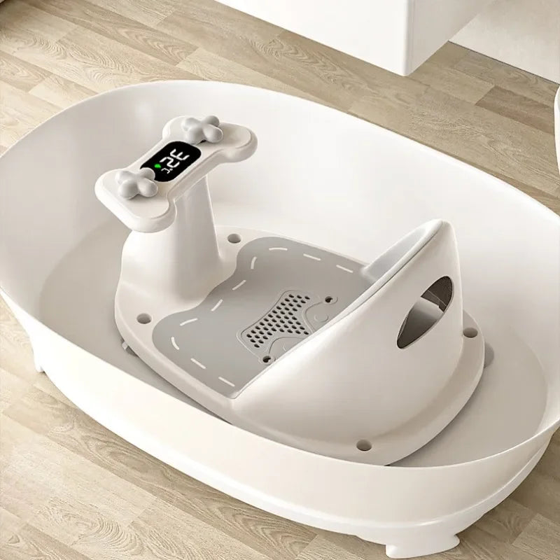 Children's Shower Seat - Temperature Sensing