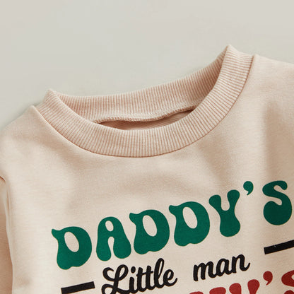 Boys Pants Set, Long Sleeve Sweatshirt