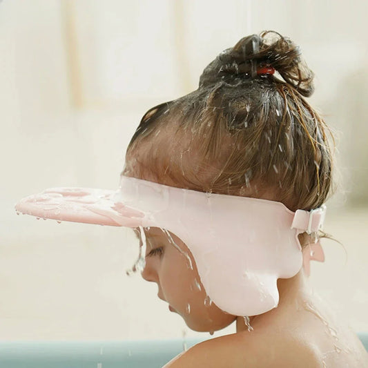 Children Bath Visor Head Cover Octopus Shield
