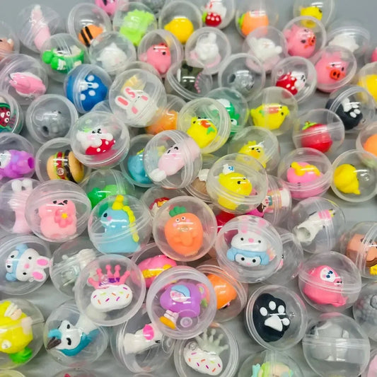 30/50 Pcs Transparent Eggshell Mixed Party Favor