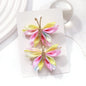 2pcs/set Butterfly Gradient Flocking Hairpins