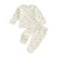 Toddler Girl Floral Print Jogger Pants Set