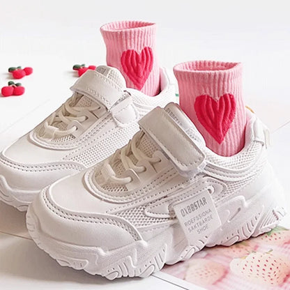 Girls Mid-Calf Socks