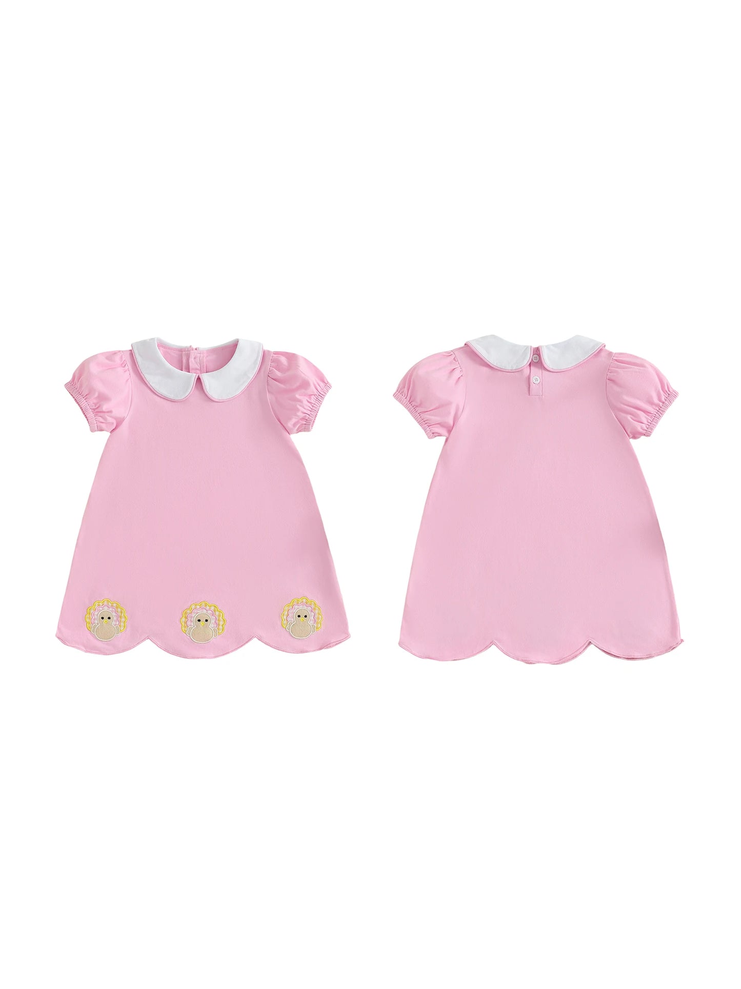 Toddler Girls Thanksgiving Dress