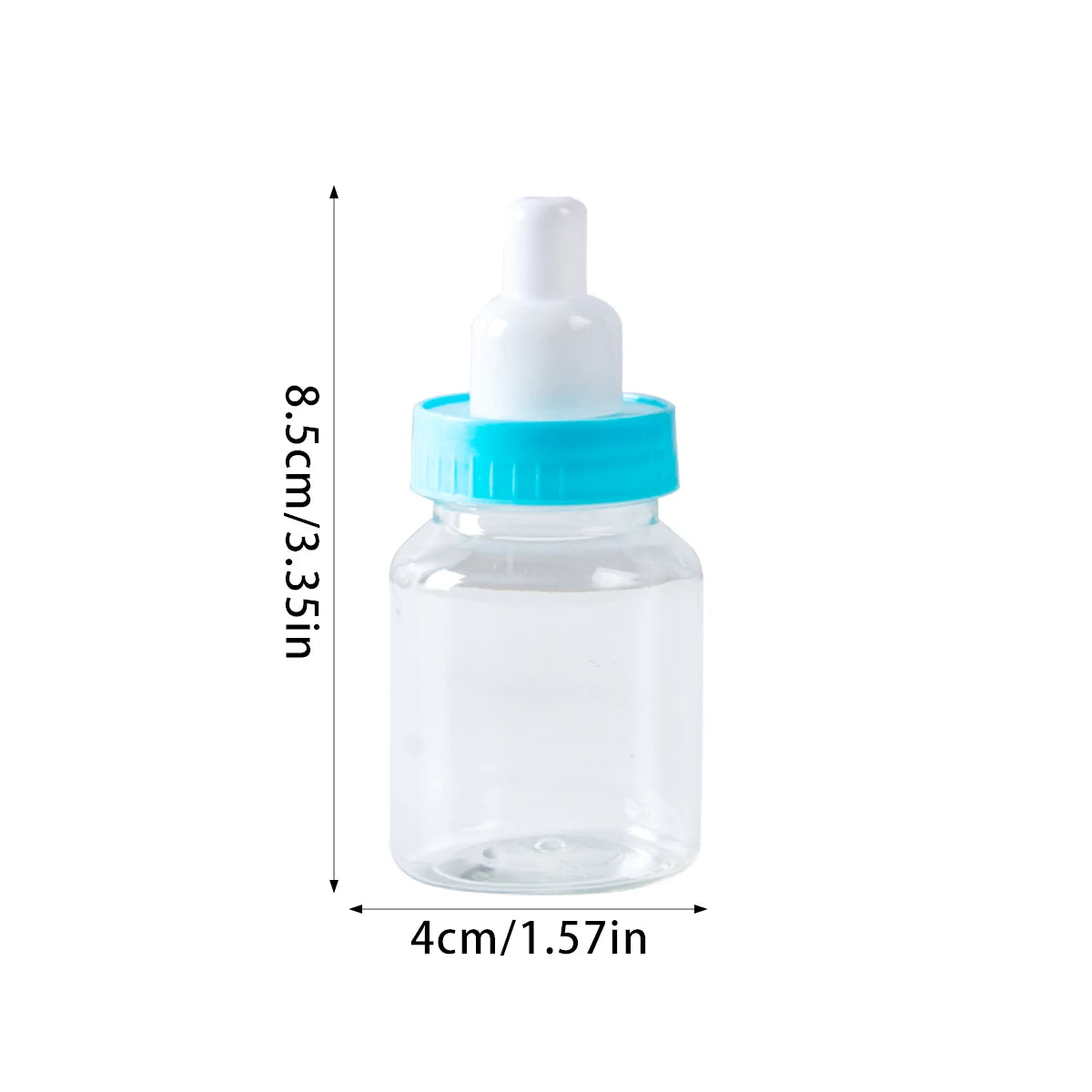 Pink & Blue Baby Bottle