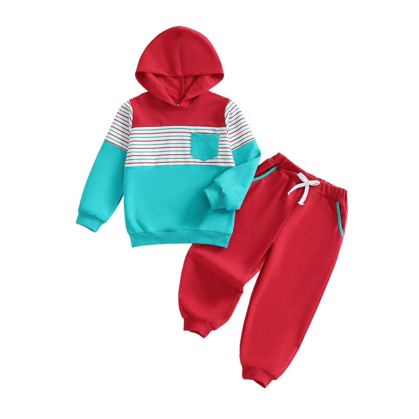 Stylish Toddler Boys 2-Piece Outfit