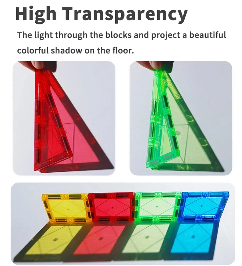 Magnetic Building Blocks Construction Set