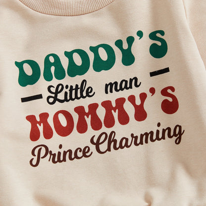Boys Pants Set, Long Sleeve Sweatshirt