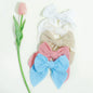 4/5Pcs Cotton Bow Hair Clips