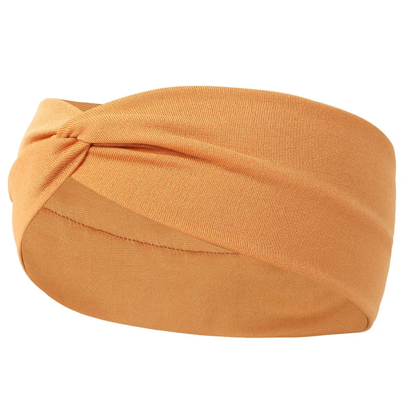 Leopard Print Elastic Knitted Headbands