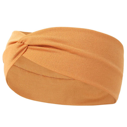 Leopard Print Elastic Knitted Headbands