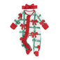 Newborn Baby Girl Christmas Romper
