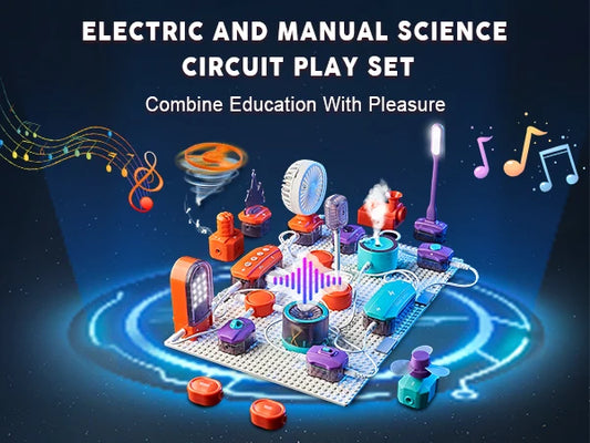 Kids DIY Electronics Experiment Circuit Board Ages 6+
