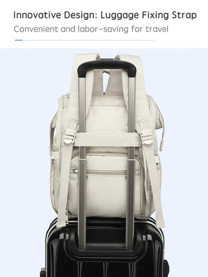 Baby Nappy Bag with 2pcs Stroller Hooks