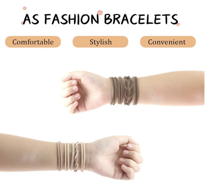 30PCS Boho Hair Ties for Women