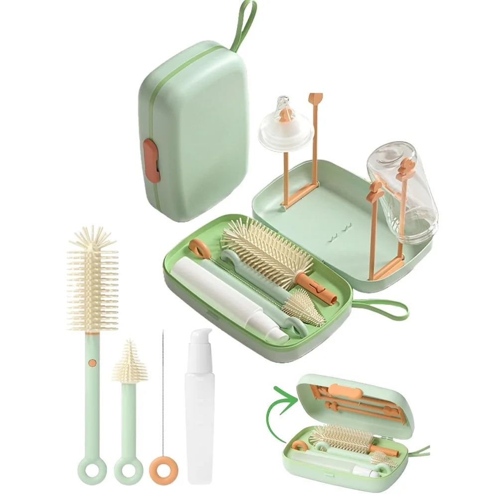 Travel Baby Bottle & Breast Pump Cleaning Kit