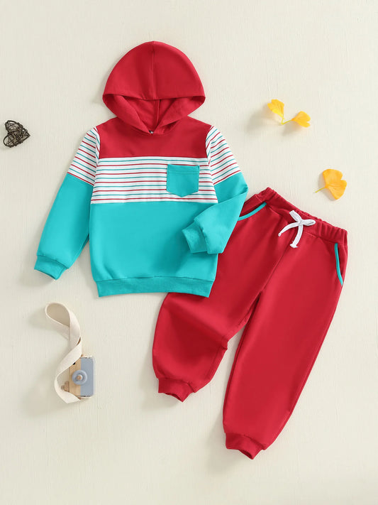 Stylish Toddler Boys 2-Piece Outfit