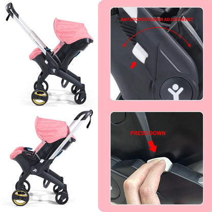 Bidirectional Travel baby stroller