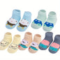 Newborn's Non-slip Print Cotton Socks