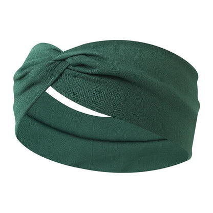 Leopard Print Elastic Knitted Headbands