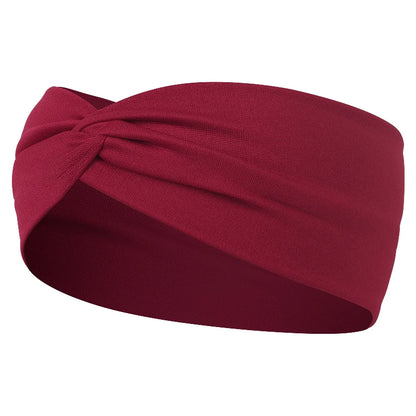 Leopard Print Elastic Knitted Headbands