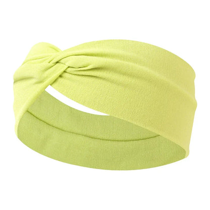 Leopard Print Elastic Knitted Headbands