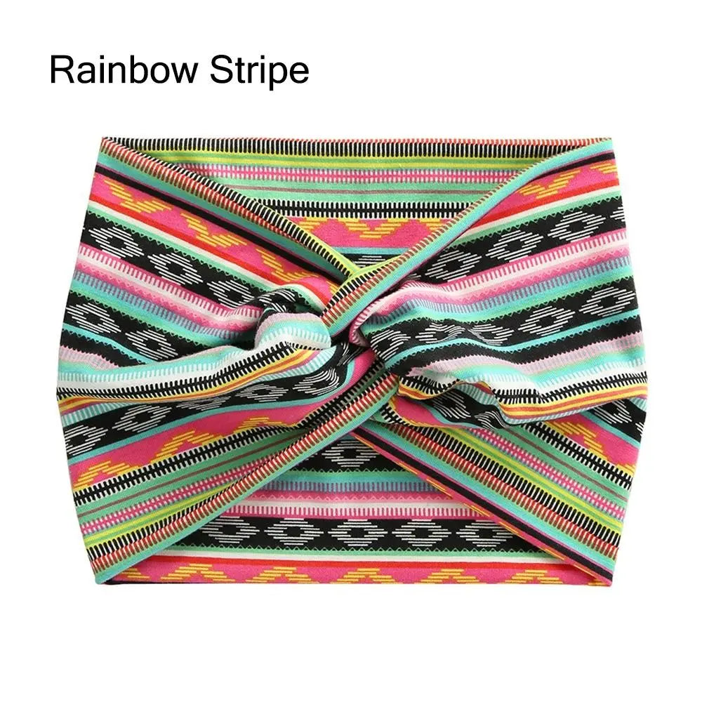 Twisted Thick Wide Head Wraps for Women
