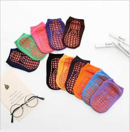10Pairs pack non-slip socks