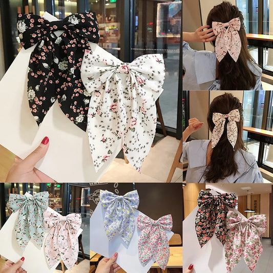 Big Bow Ribbon Hair Tie