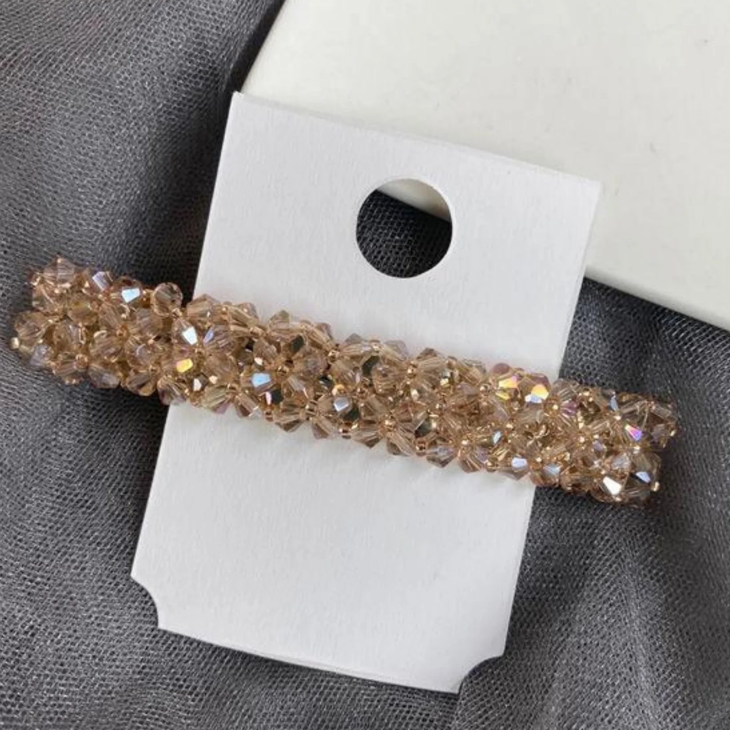 1PC Colorful Rhinestone Hair Clips