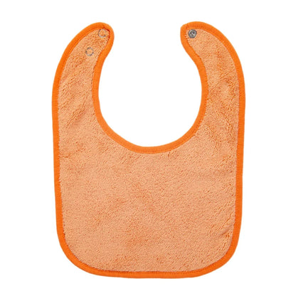 Solid Terry Towel Baby Bibs