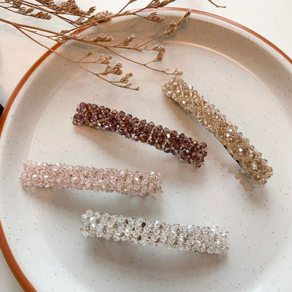 1PC Colorful Rhinestone Hair Clips